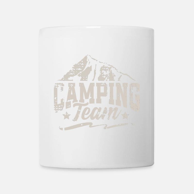 Camping Team Camper Campen - Tasse - Weiß