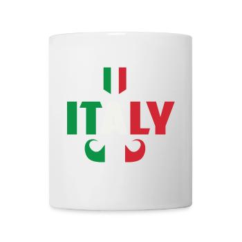 Italy Hipster - Mug - white - Front