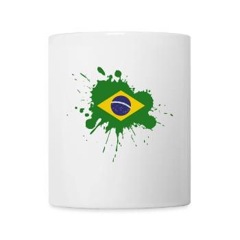 Brazil Flag Spot Design - Mug - white - Front