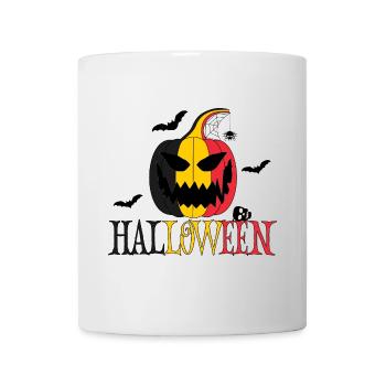 Halloween Belgien - Tasse - Weiß - Vorne