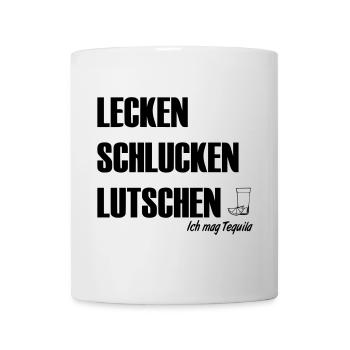 Ich mag Tequila - Tasse - Weiß - Vorne
