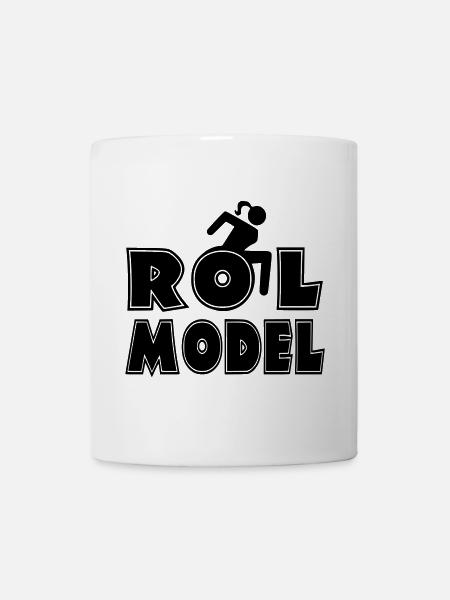 Every wheelchair user is a role model. Wife* - Mug - white
