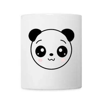 Panda Panda Ours Ours Ours Visage Ours Yeux mignons - Mug blanc - blanc - Devant
