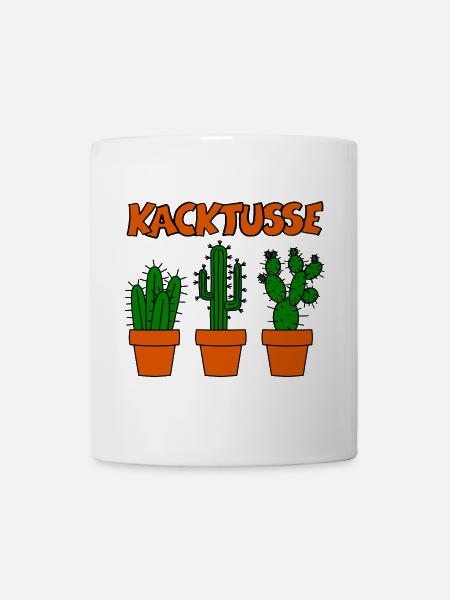 Kackteen - Tasse - Weiß