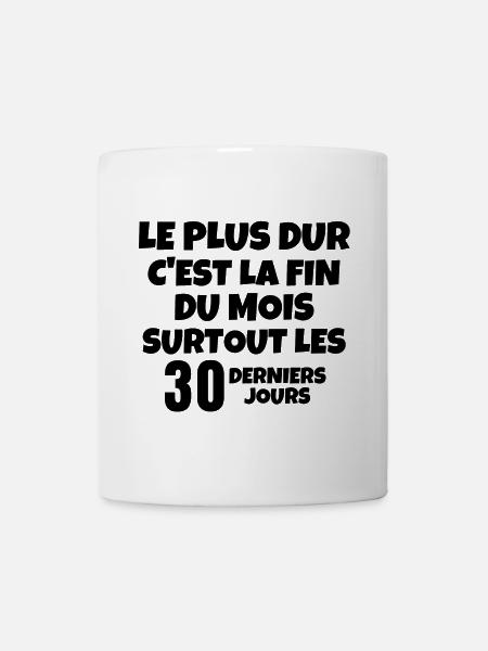 pouvoir d'achat, facture, crise énergétique - Mug blanc - blanc