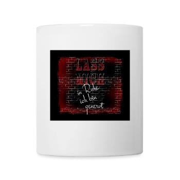 LEAVE ME alone I'm annoyed - mouse pad - Mug - white - Front