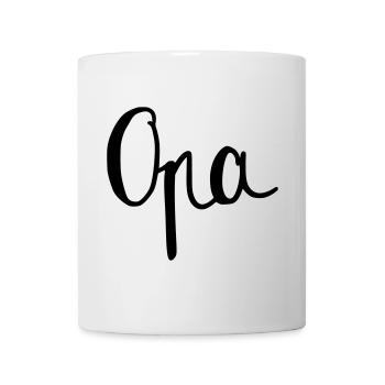 Opa - Tasse - Weiß - Vorne
