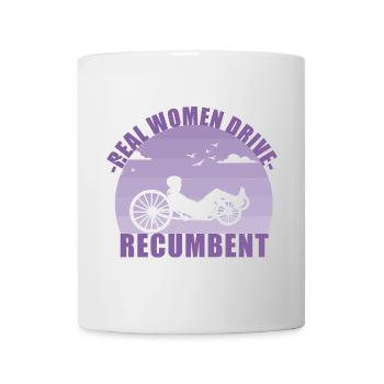 Vélo couché Vélo Cyclisme Sport Couché Cadeau - Mug blanc - blanc - Devant