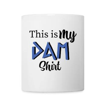 This is my DAM shirt - Percy Jackson inspired art - Mug - white - Front