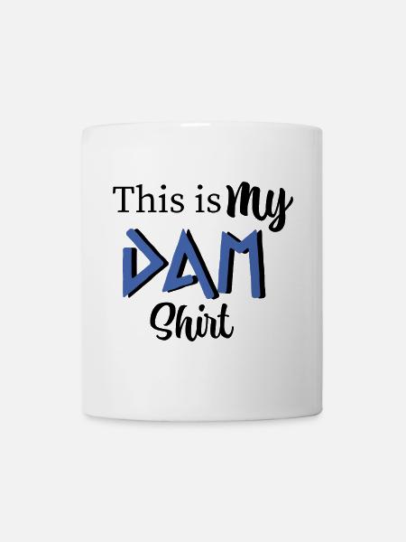 This is my DAM shirt - Percy Jackson inspired art - Mug - white