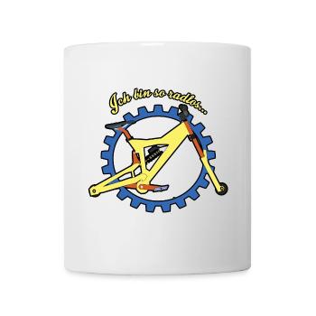 Je suis tellement sans roues - Mug blanc - blanc - Devant