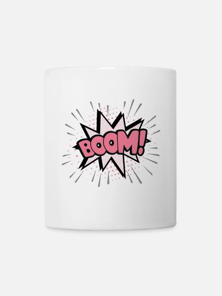 Boom pink - Mug - white