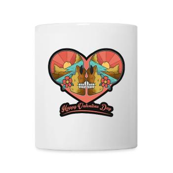Joyeuse Saint-Valentin - Mug blanc - blanc - Devant