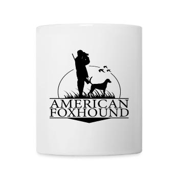 AMERICAN FOXHOUND Jagdhunderasse Jäger Wilsigns - Tasse - Weiß - Vorne