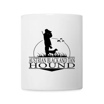 AUSTRIAN BLACK AND TAN HOUND Hunting Dogs Wilsigns - Mug - white - Front
