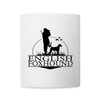 ENGLISH FOXHOUND Jagdhunde Jäger Hunde Wilsigns - Tasse - Weiß - Vorne