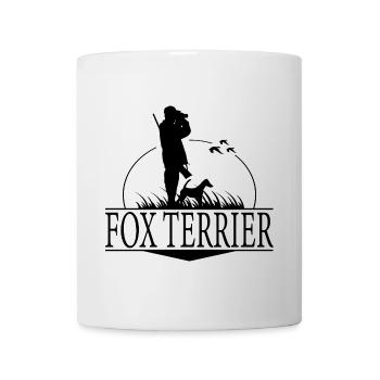 FOX TERRIER Chiens de chasse Chiens de chasse Wilsigns - Mug blanc - blanc - Devant