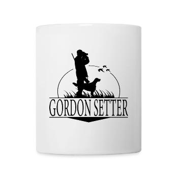 GORDON SETTER Chiens de chasse Chasse Wilsigns - Mug blanc - blanc - Devant