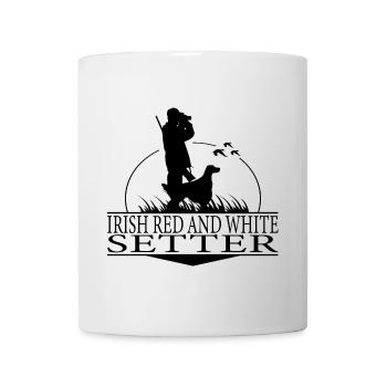 IRISH RED AND WHITE SETTER Jagdhunderasse Wilsigns - Tasse - Weiß - Vorne
