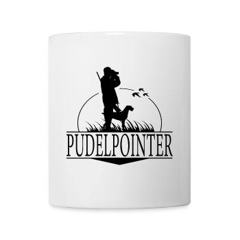 PUDELPOINTER Jagdhunde Jagd Jäger Wilsigns - Tasse - Weiß - Vorne