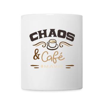 Chaos and #mavie coffee - Mug - white - Front