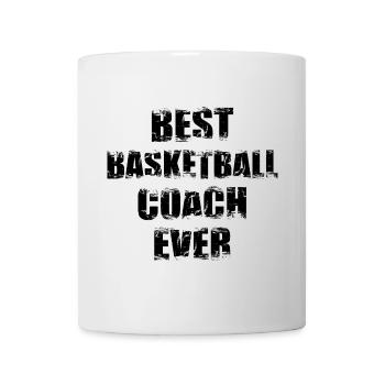 Meilleur entraîneur de basket-ball de tous les temps - Mug blanc - blanc - Devant