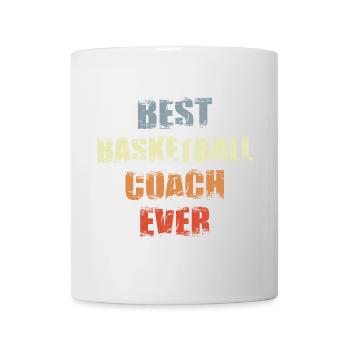 Motivation des entraîneurs de basketball - Mug blanc - blanc - Devant