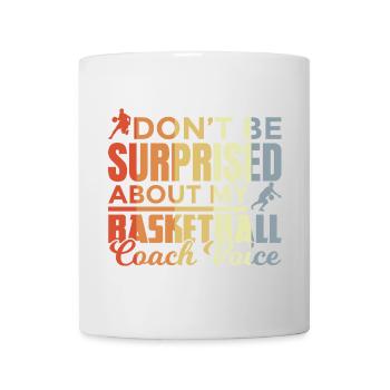Basketballtrainer Spruch - Tasse - Weiß - Vorne