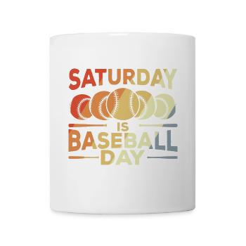 Funny baseball saying - Mug - white - Front