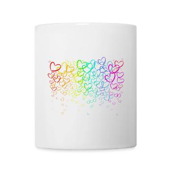 Arc in heart - Mug - white - Front