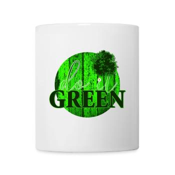 RENDEZ-LE VERT - Mug blanc - blanc - Devant