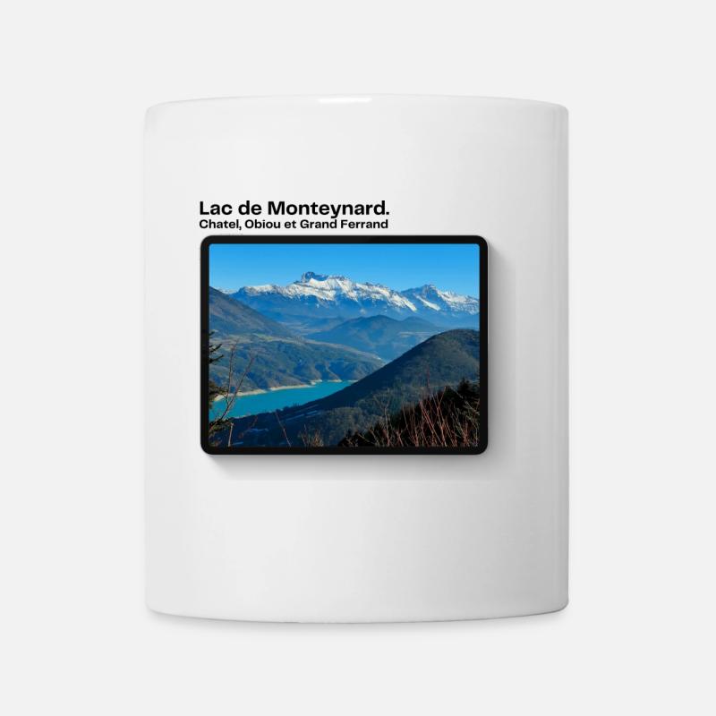 Lac de monteynard - Mug blanc - blanc
