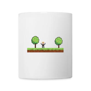 Ich war einmal beim Pixel-Meme draußen - Tasse - Weiß - Vorne
