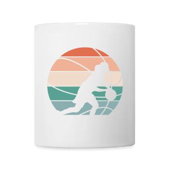 Basketball féminin Basketball féminin - Mug blanc - blanc - Devant