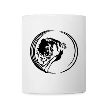 Border Collie - Mug blanc - blanc - Devant
