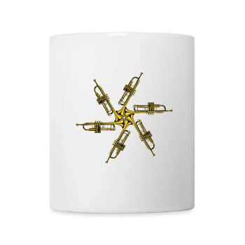 Trumpets | Trumpet star - Mug - white - Front