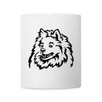 Tête pointue - Mug blanc - blanc - Devant
