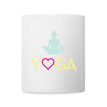 Yoga - Mug - white - Front