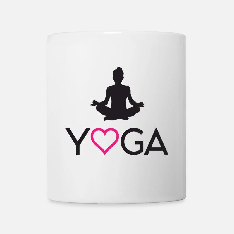 Yoga - Mug blanc - blanc
