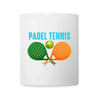 Padel Ich spiele lieber Padel-Tennis - Tasse - Weiß - Vorne