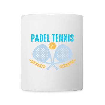 Padel Ich spiele lieber Padel-Tennis - Tasse - Weiß - Vorne