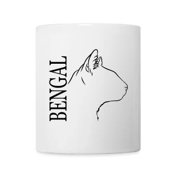 Bengal Profil Chats Chat Wilsigns - Mug blanc - blanc - Devant