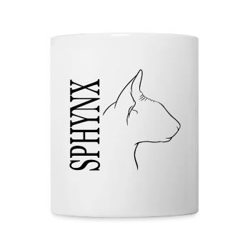 Sphynx Profile Cat Cat Wilsigns - Mug - white - Front