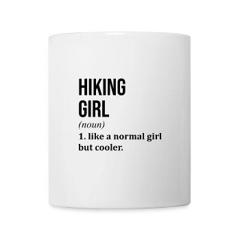 Hiking Girl Funny Saying - Mug - white - Front