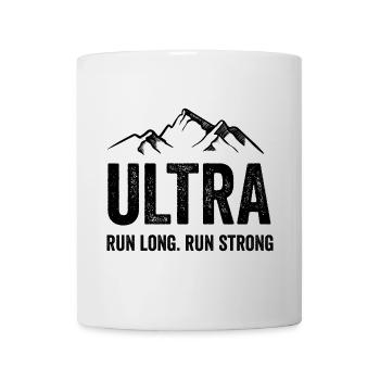 Ultra Running - Courez longtemps. Courez fort. - Mug blanc - blanc - Devant