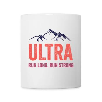 Ultra Running - Courez longtemps. Courez fort. - Mug blanc - blanc - Devant