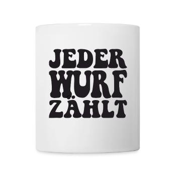 Boule Spruch Kugeln für Bouler Boccia Spiel - Tasse - Weiß - Vorne