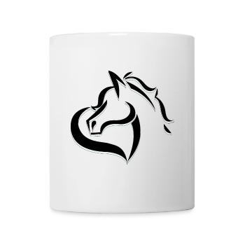 Tannis Ausritte Logo ohne Name - Tasse - Weiß - Vorne