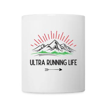 Ultra Running Life - Mug - white - Front