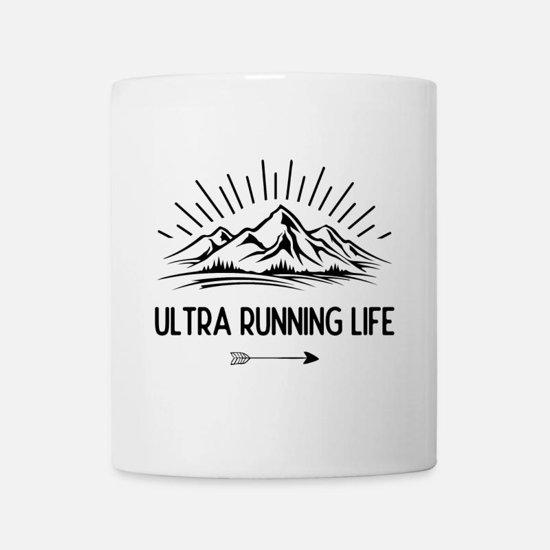 Ultra-Laufleben - Tasse - Weiß